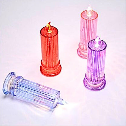 Glowing Serenity LED Candles for Home Ambiance