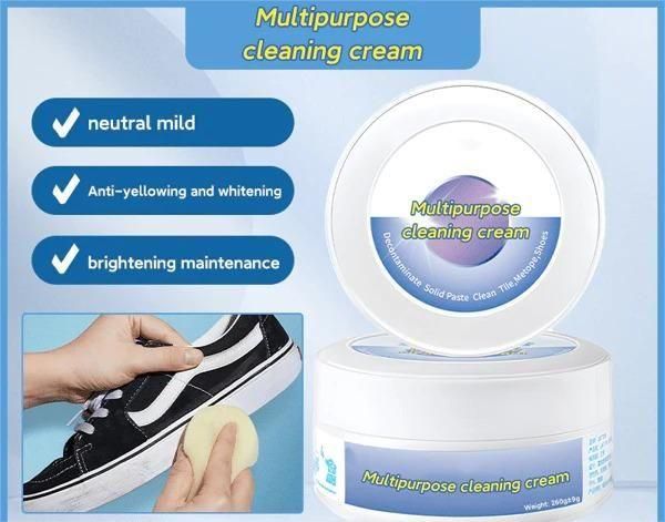 Multi-Functional Cleaning and Stain Removal Cream (Pack of 1) - Shoe Care