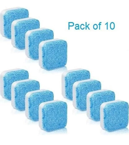 CleanMach Effervescent Washing Machine Cleaner Tablets - Pack of 10