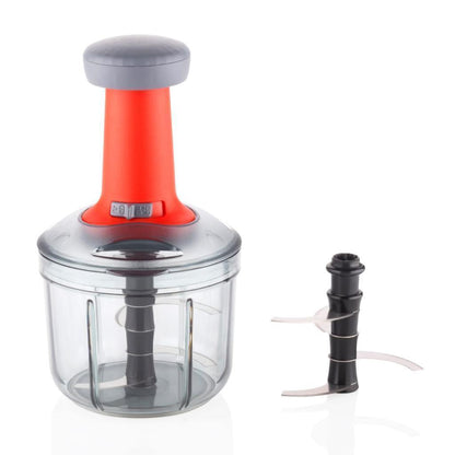 QuickSlice Manual Food Chopper & Egg Whisk - 1100 ml