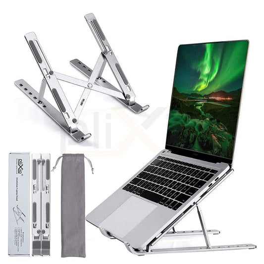 AluFlex Pro - Foldable Aluminum Laptop Stand